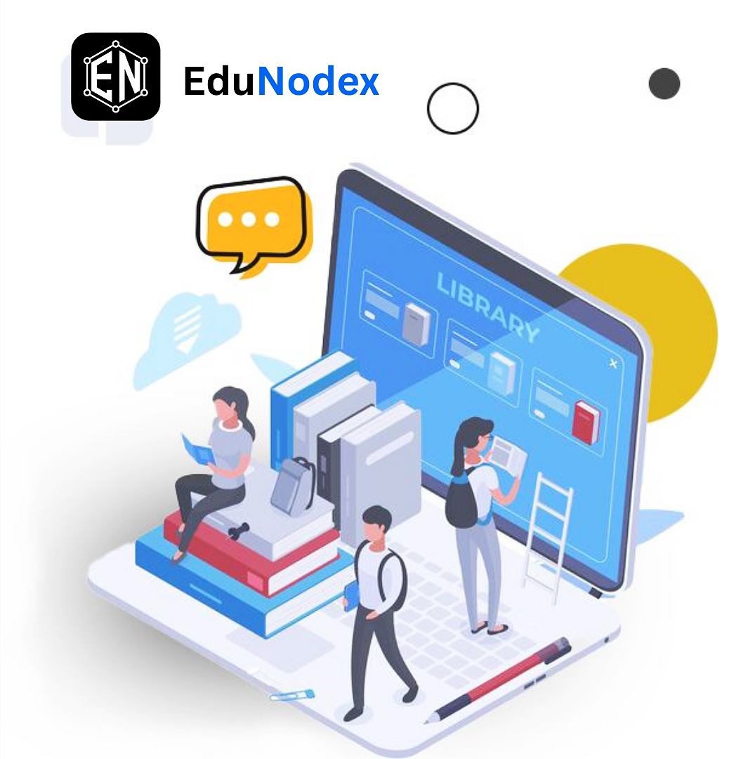 E-Library Dashboard Preview