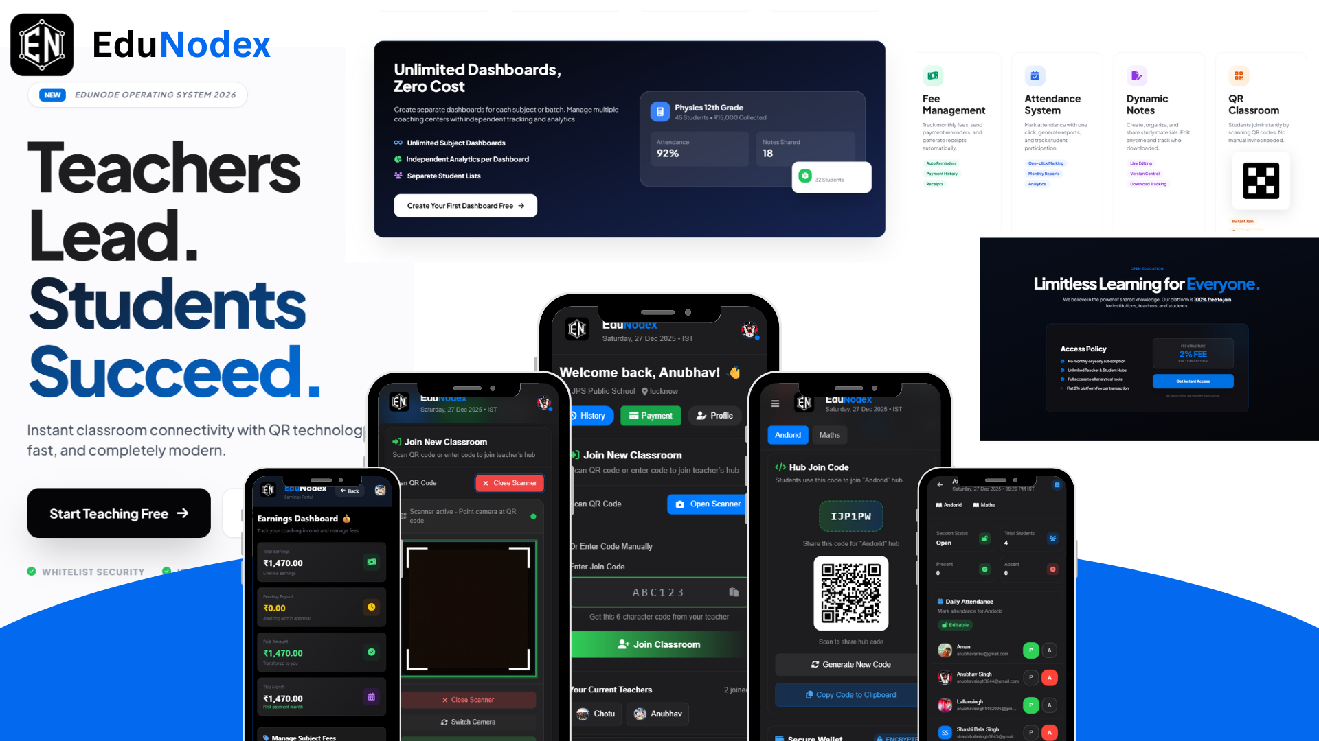EduNodeX Site Preview